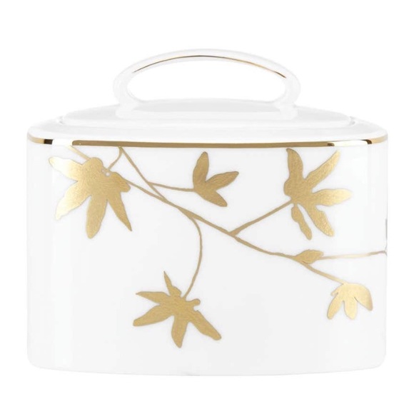 Kate Spade Oliver Bone China Sugar Bowl with Lid